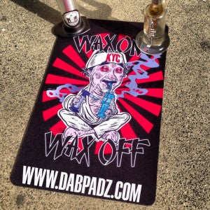 DabPadz Dab Mat 16"x10" - Wax On Wax Off