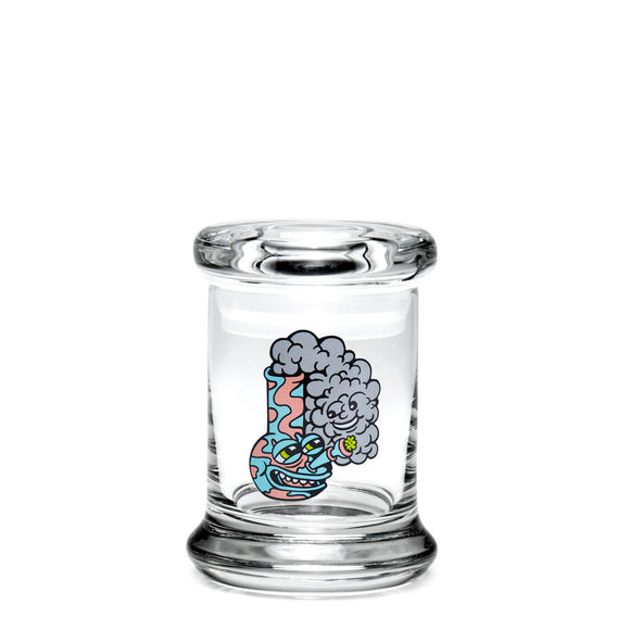 420 Science Pop Top Jar Extra Small - Happy Bong