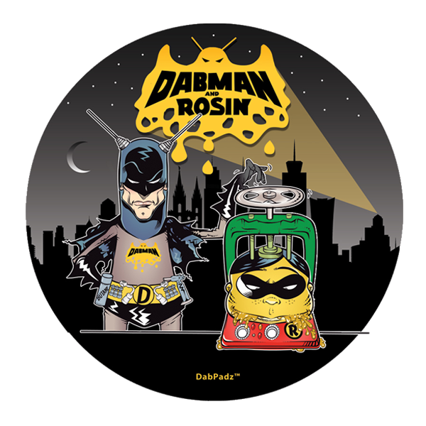 DabPadz Round Dab Mat 5" - Dabman & Rosin