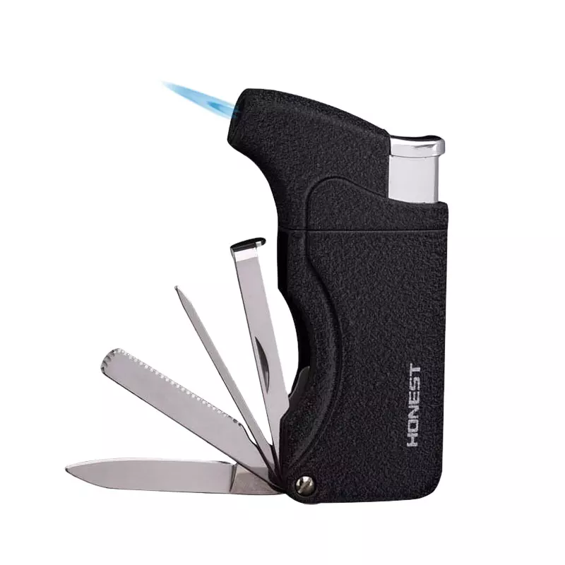 Honest Single Torch Lighter with Tools