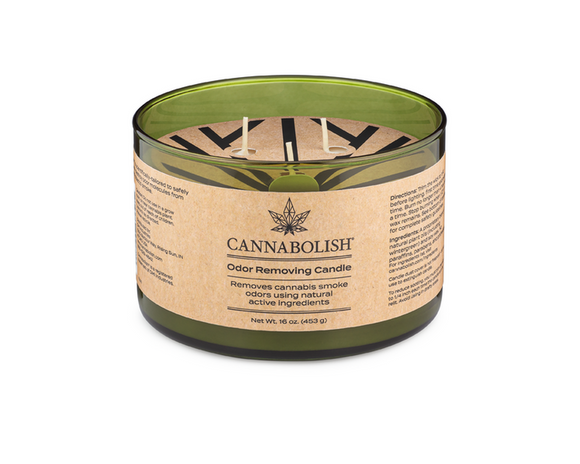 Cannabolish Odor Removing 3-Wick Candle 16 oz