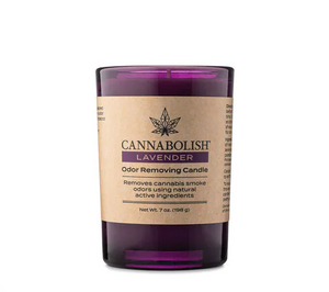 Cannabolish Odor Removing Lavender Candle, 7 oz