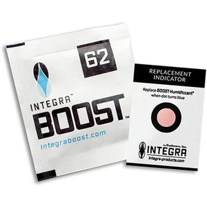 Integra Boost 62% RH  2-Way Humidity Pack Regulator 4 Grams