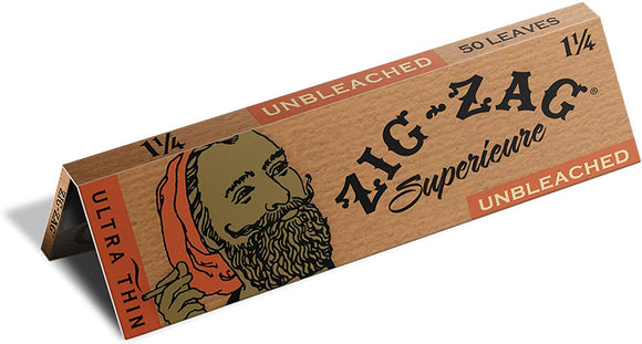 Zig- Zag Unbleached Papers 1 1/4