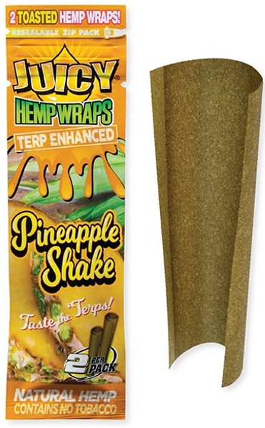 JUICY Terp Enhanced Hemp Wraps - 2 Pack