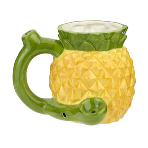 Pineapple Roast and Toast Ceramic Mug Pipe