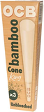 OCB Bamboo Pre-rolled Cones (Mini, 1¼, King)