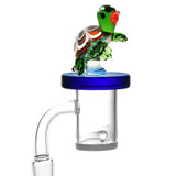 Air Spin Channel Glass Carb Cap - Turtle
