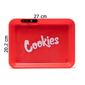 GlowTray x Cookies LED Rolling Glow Light Up Tray Rechargeable