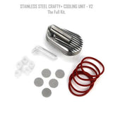 Crafty and Crafty Plus Stainless Steel Cooling Head