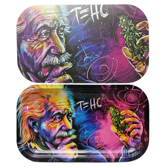 Einstein Medium Rolling Tray with Magnetic Lid Cap