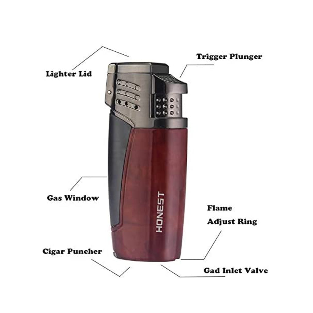 Honest Triple Flame Torch Lighter