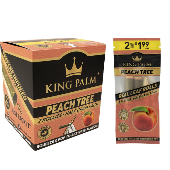 King Palm Peach Tree Rollies