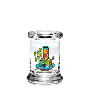 420 Science Pop Top Jar Extra Small - Far Out