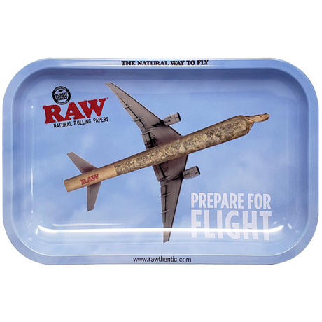 RAW ROLLING TRAY - PREPARE FOR FLIGHT SMALL