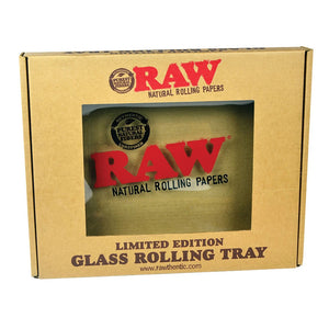 Raw Limited Edition Glass Rolling Tray