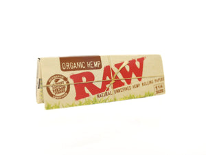 Raw Organic Hemp Rolling Papers - 1 1/4