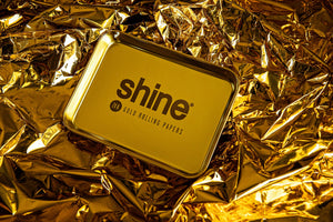 SHINE Gold Rolling Tray