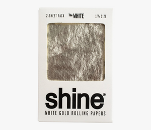 Shine White Gold 1 1/4 Rolling Papers - 2 Sheet