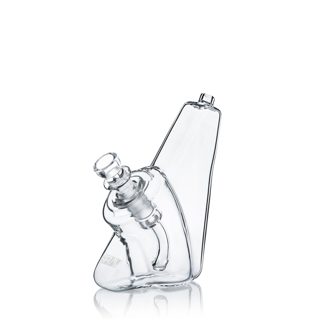 GRAV® 5" Wedge Bubbler (Clear)